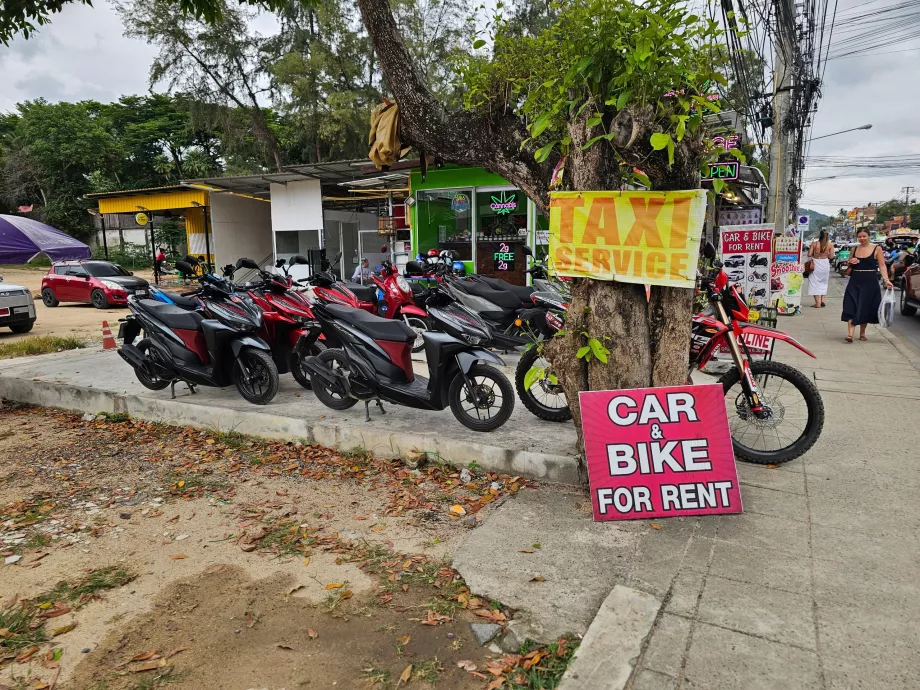 Location de scooters
