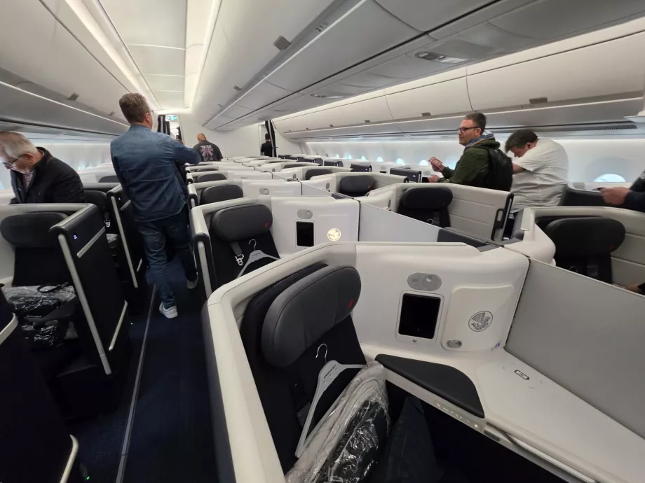Un premier aperçu de la nouvelle classe affaires
