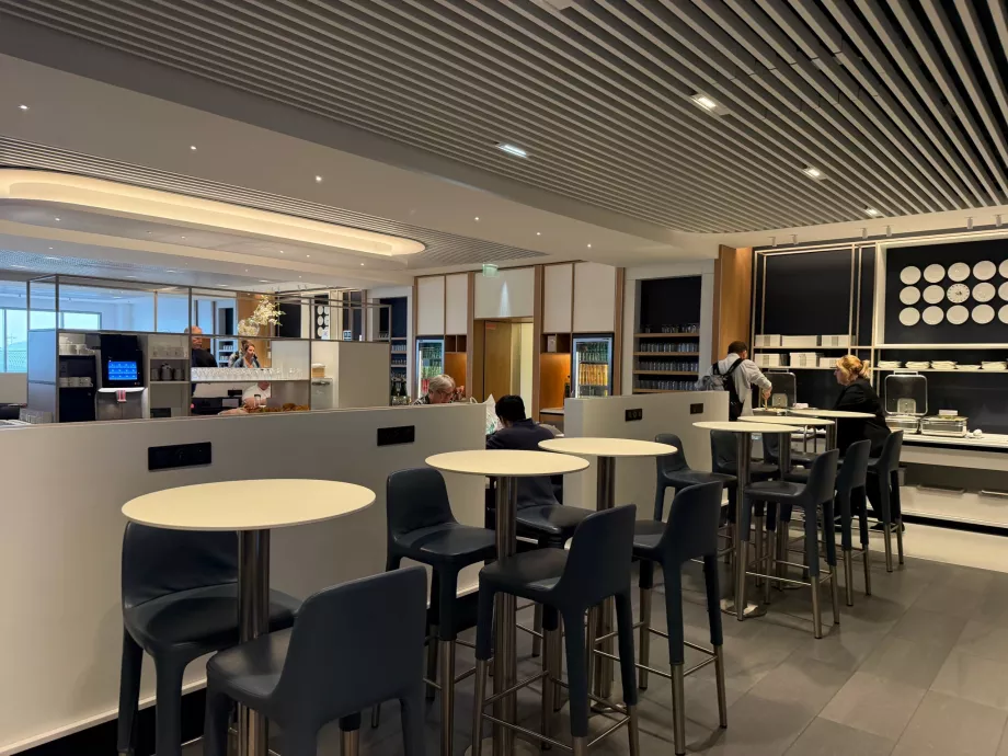 Intérieur du salon Air France