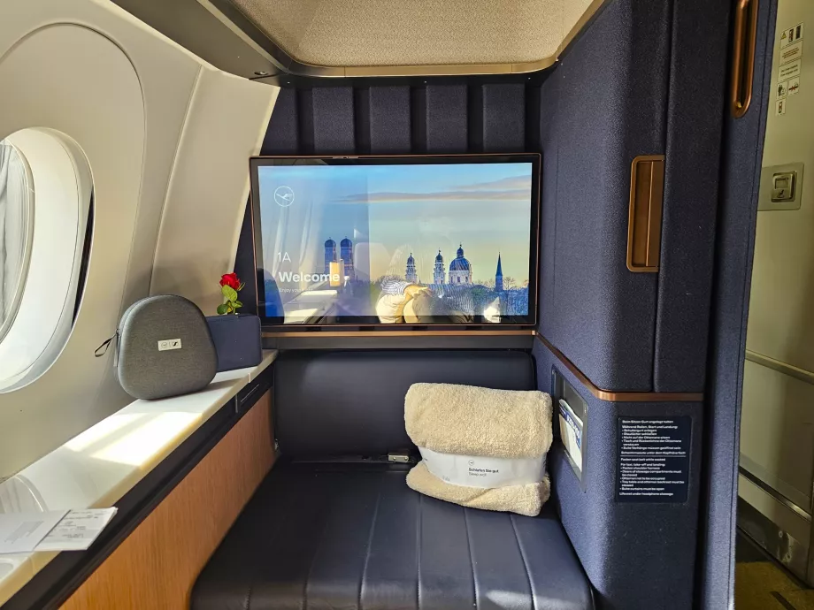 Première classe Allegris, siège 1A