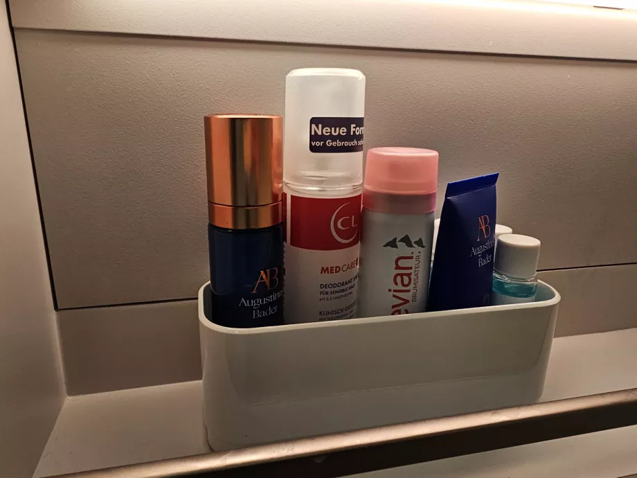 Toilettes pour les passagers de première classe