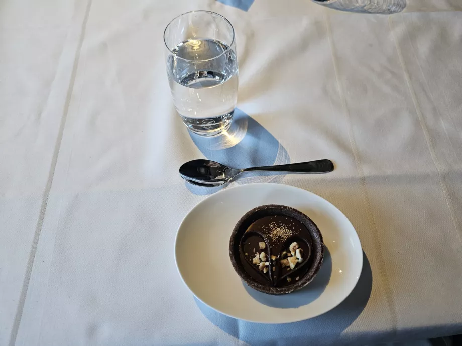 Dessert avant l'atterrissage