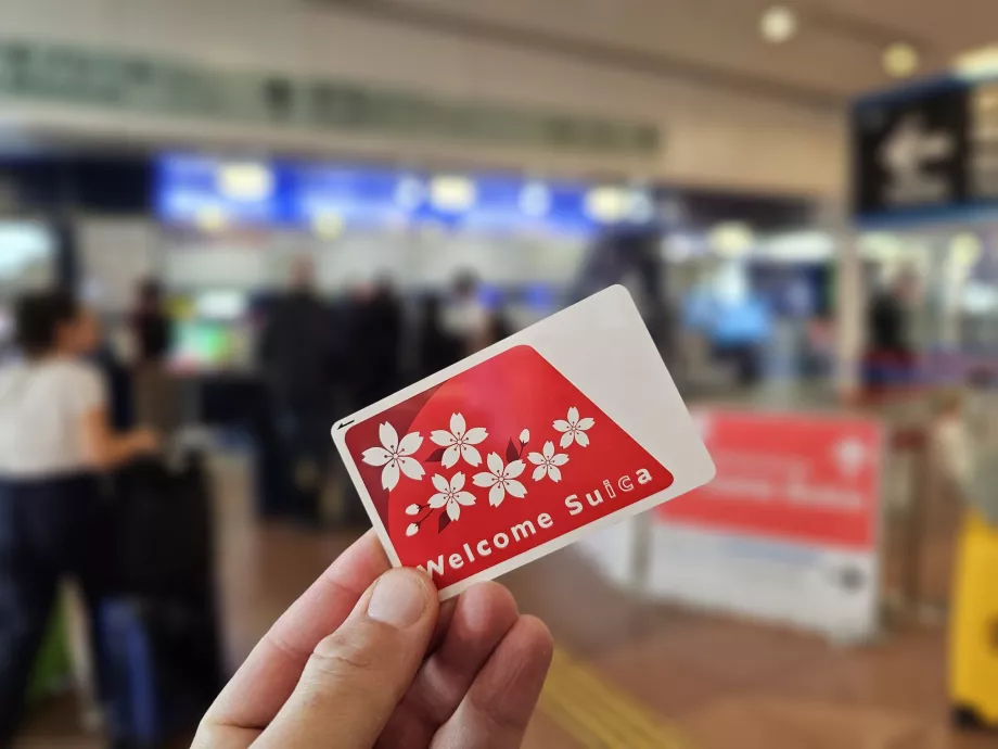 Carte de transport touristique Welcome Suica