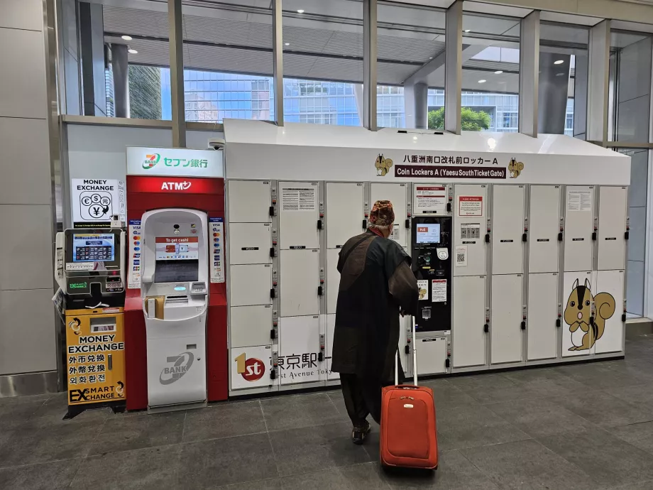 Casiers pour le stockage des bagages