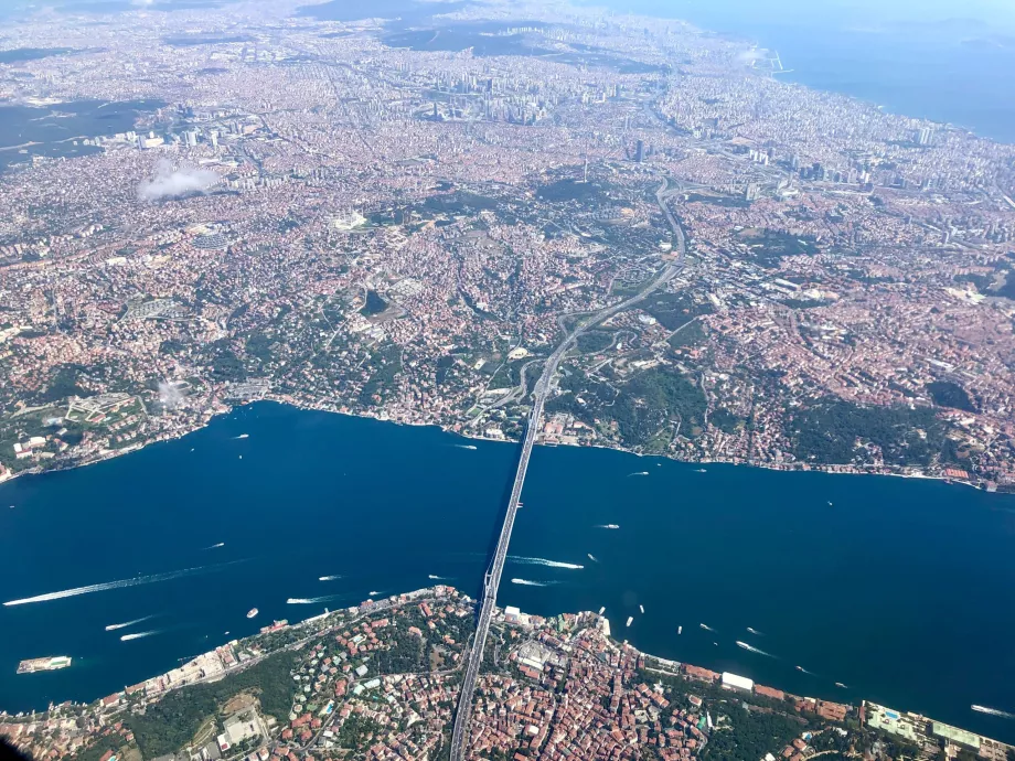 Détroit du Bosphore, Istanbul, Turquie