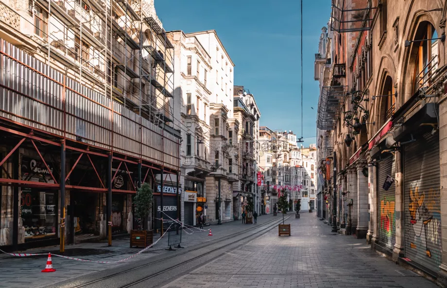 Istiklal Caddesi, Istanbul, Turquie