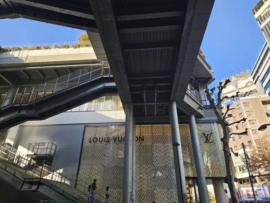 Escalier du parc Miyashita