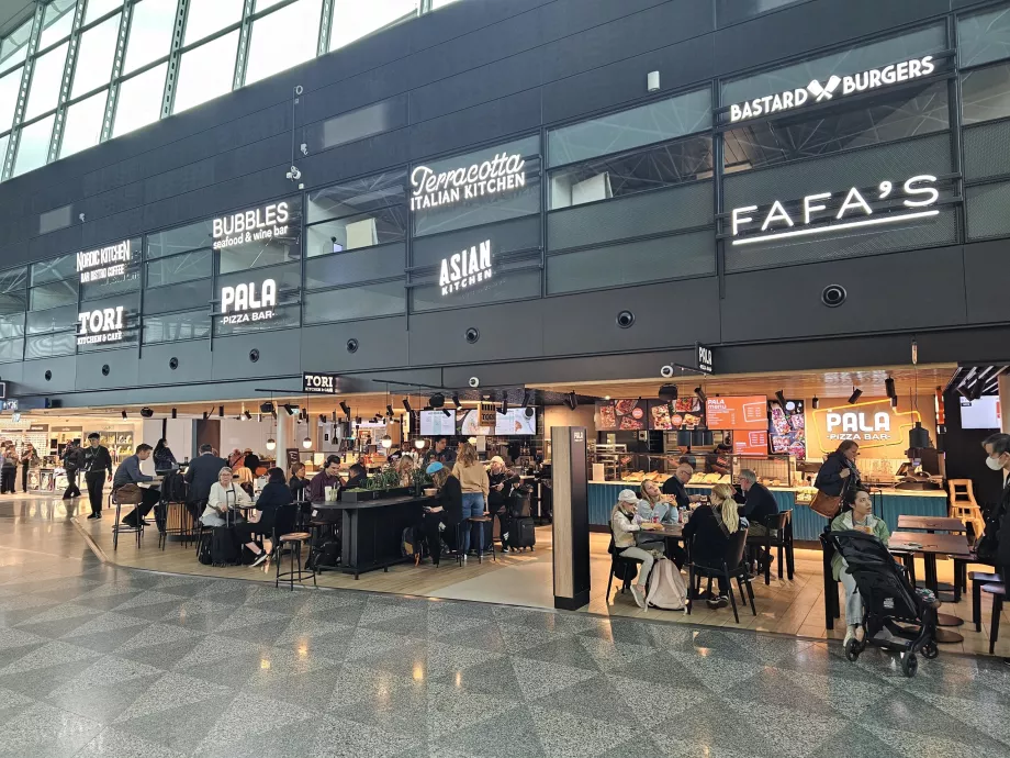 Food Court, zone de transit