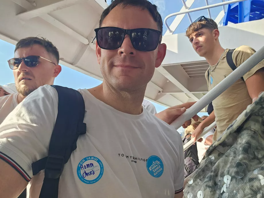 Autocollants sur le T-shirt