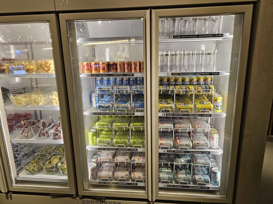 Share Lounge, boissons