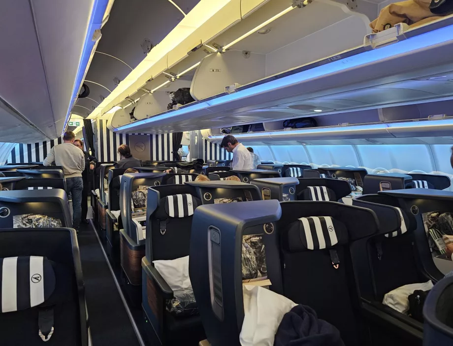 Cabine en classe affaires