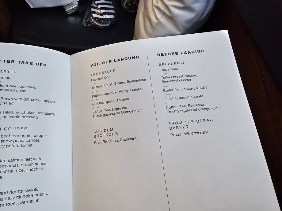 Petit-déjeuner au menu