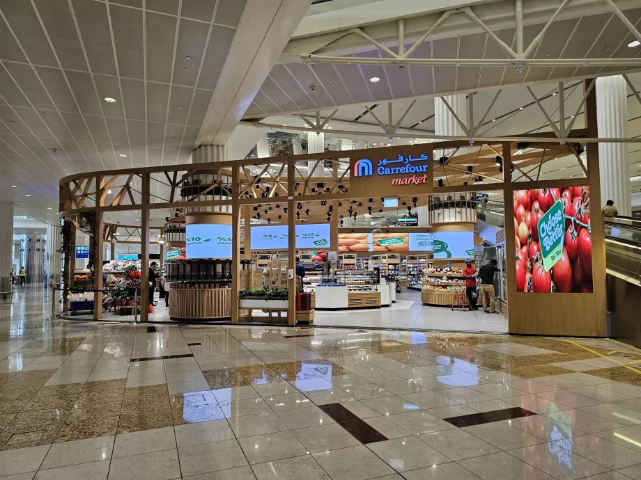 Carrefour, zone publique, Terminal 3