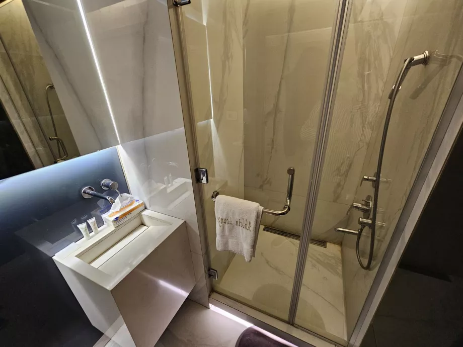 Salon Ahlein, douche