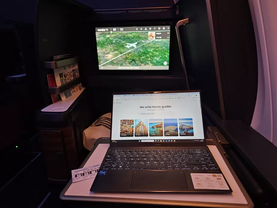 Travailler sur un ordinateur portable