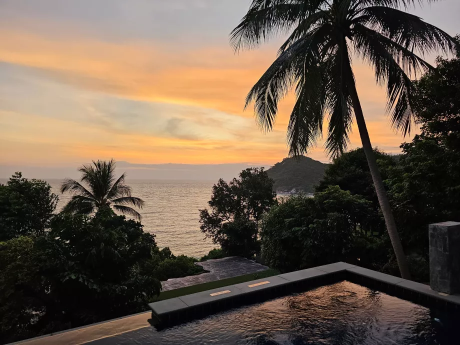 Vue du matin depuis la chambre