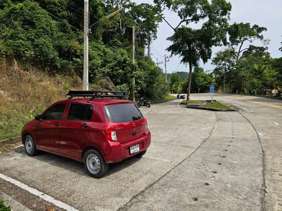 Parking du PN Namtok Than Sadet