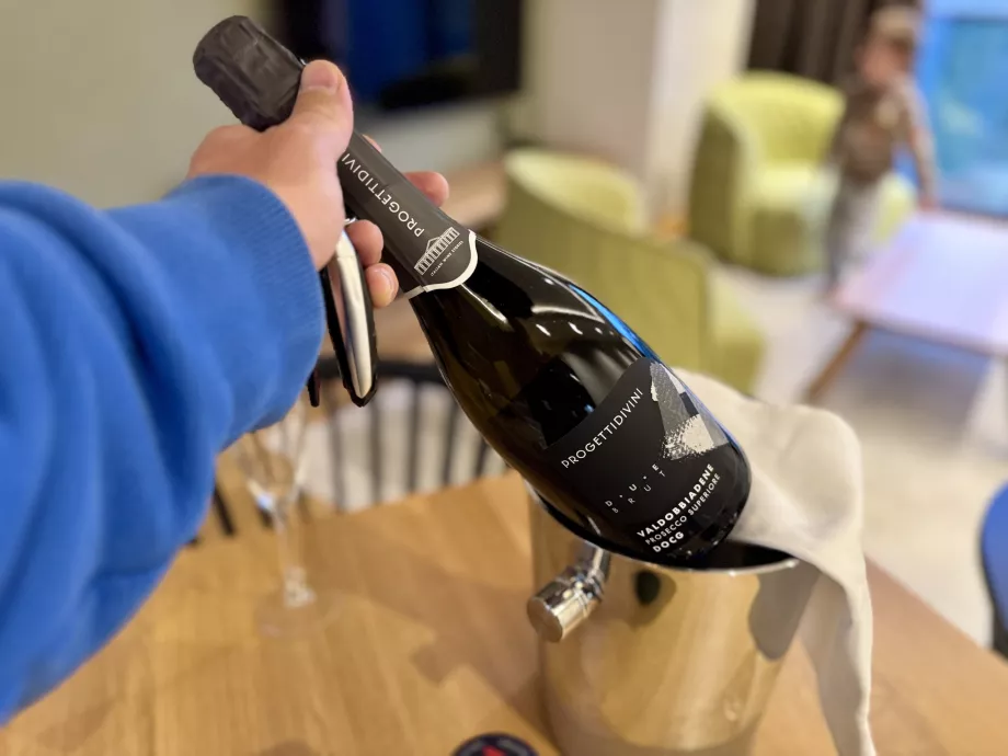 Prosecco de bienvenue