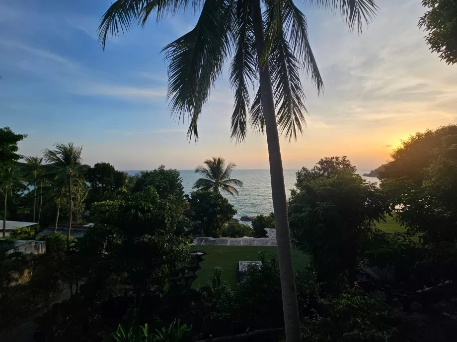 Vue du lever du soleil