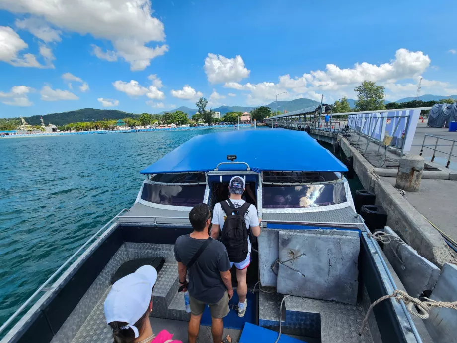 Hors-bord Koh Phangan - Koh Samui