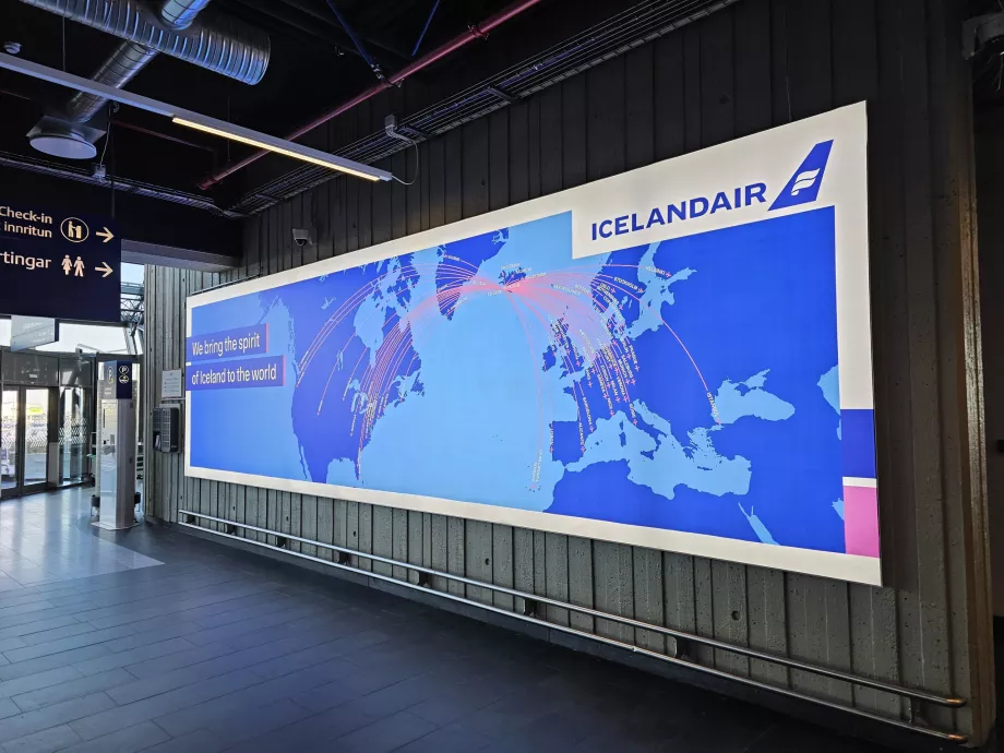 Carte de destination Icelandair