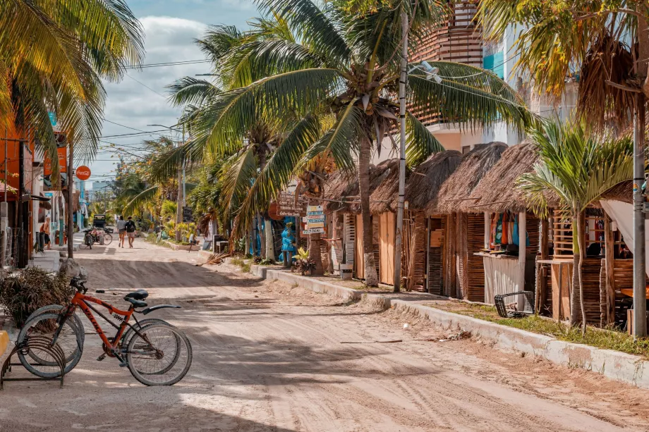 La ville de Holbox