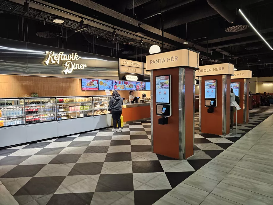 Restaurants dans la partie non-Schengen