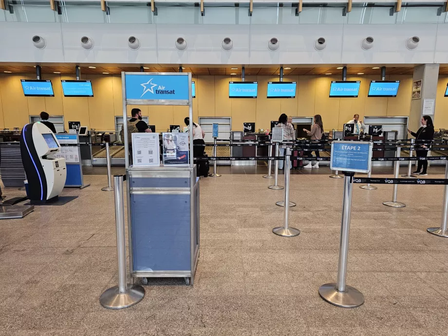 Enregistrement Air Transat