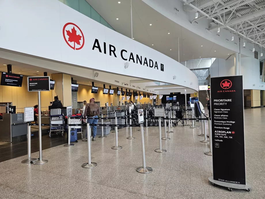 Enregistrement Air Canada