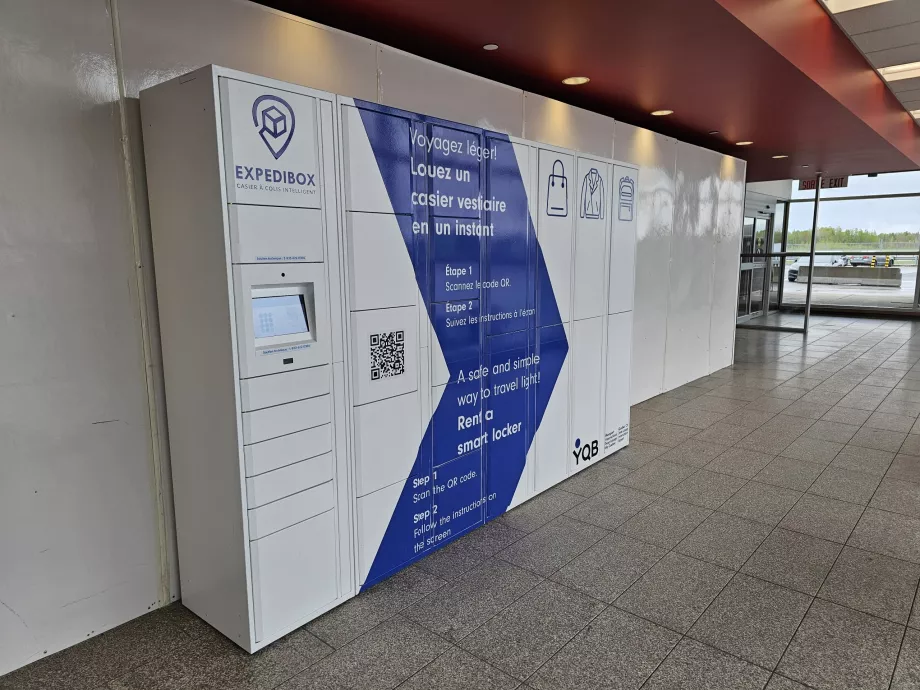 Casiers pour le stockage des bagages
