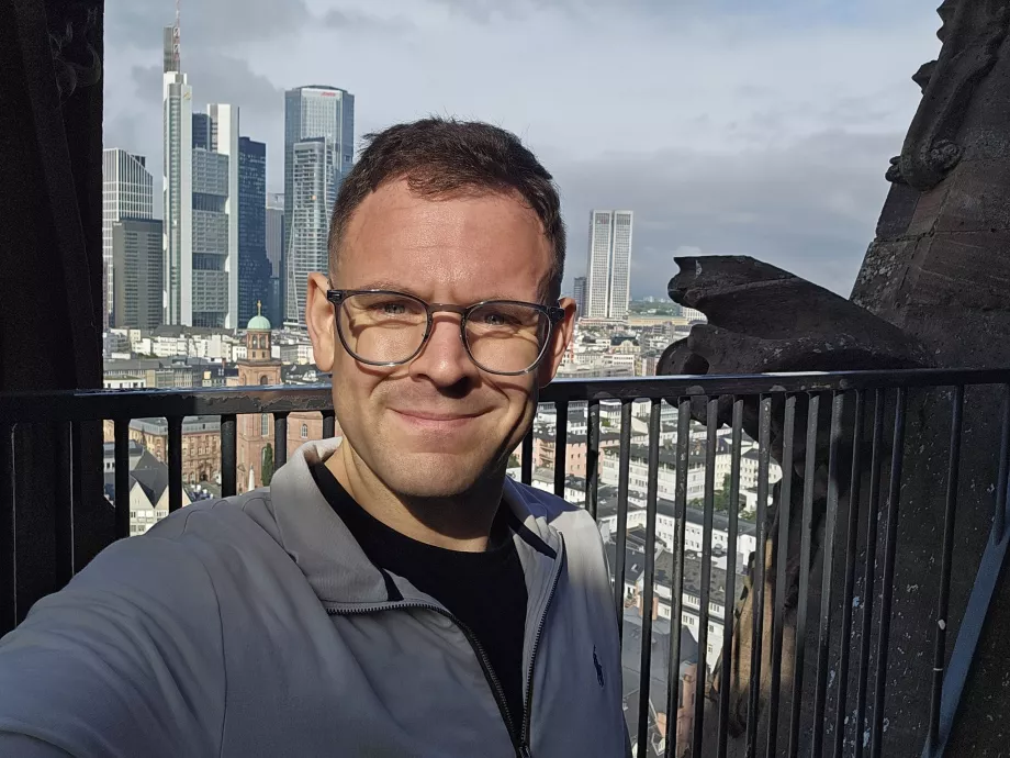 Moi à la vue de Domturm