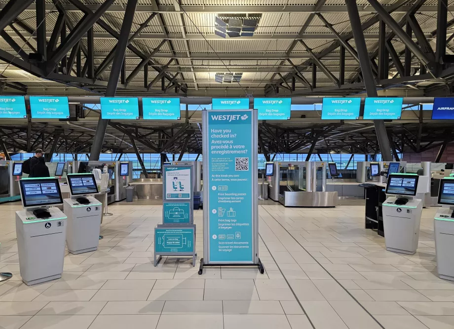 Enregistrement Westjet