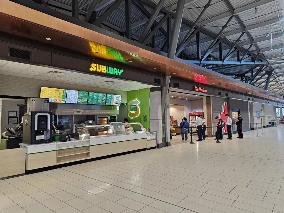 Restauration rapide dans l'espace public