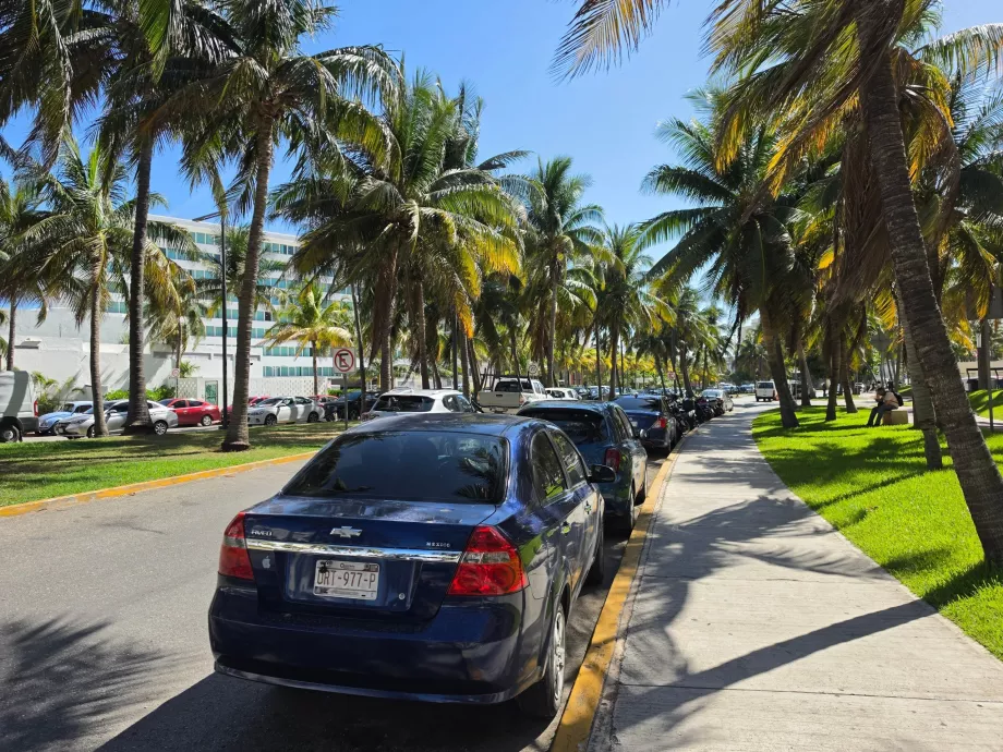 Parking à Punta Cancún