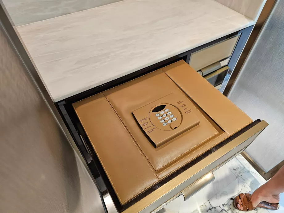 Coffre-fort dans la chambre