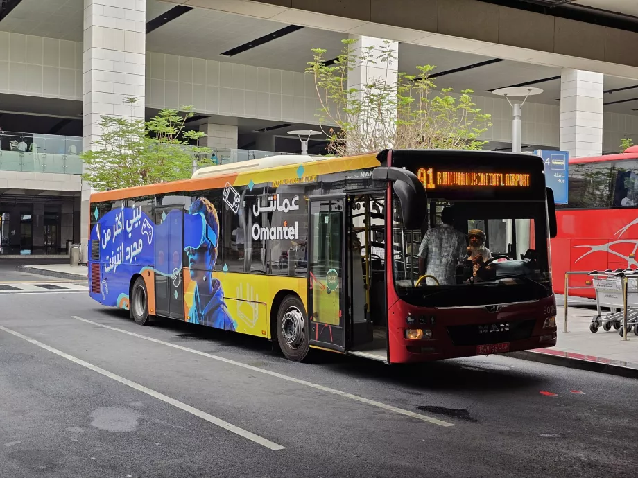 Bus A1 vers le centre