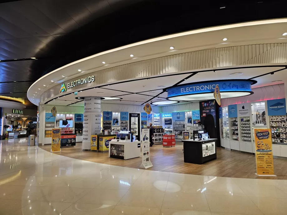 Magasins d'électronique de voyage