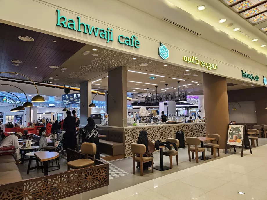 Café, zone de transit