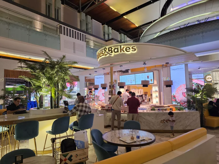 Confiserie, zone de transit