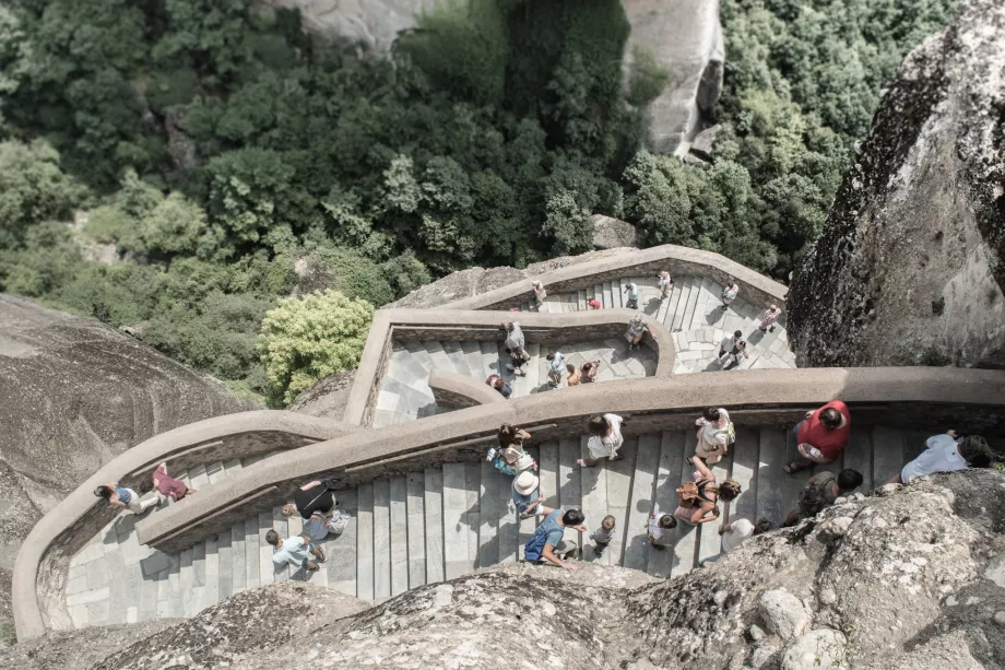 Escaliers des monastères