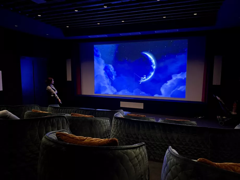 Projection de films sur demande