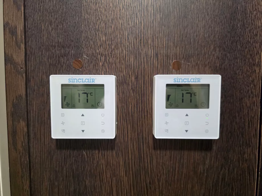 Commandes de climatisation