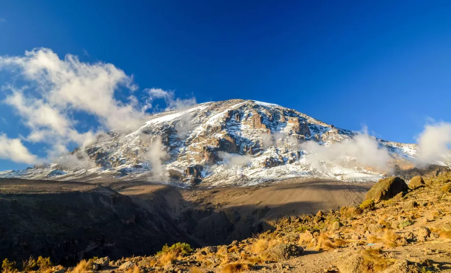 Le sommet du Kilimandjaro