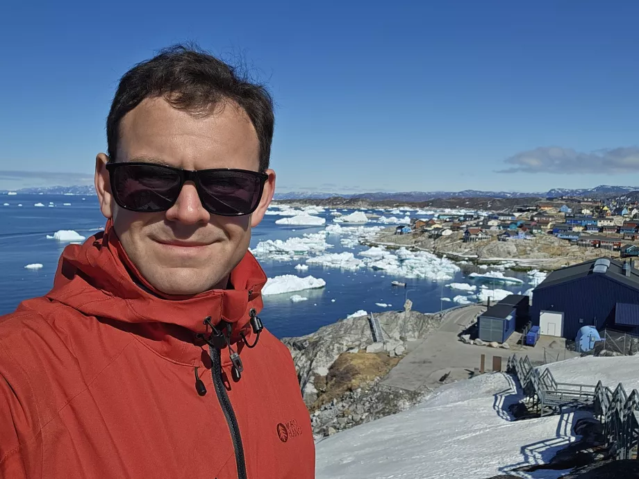 Christopher à Ilulissat