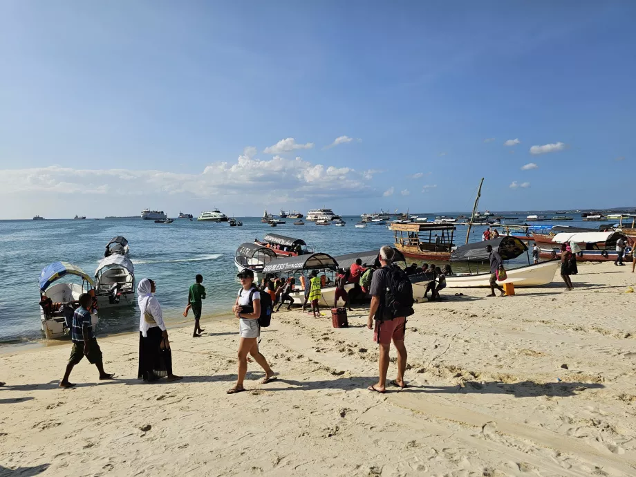 Croisières vers l'île-prison et le banc de sable de Nakupenda