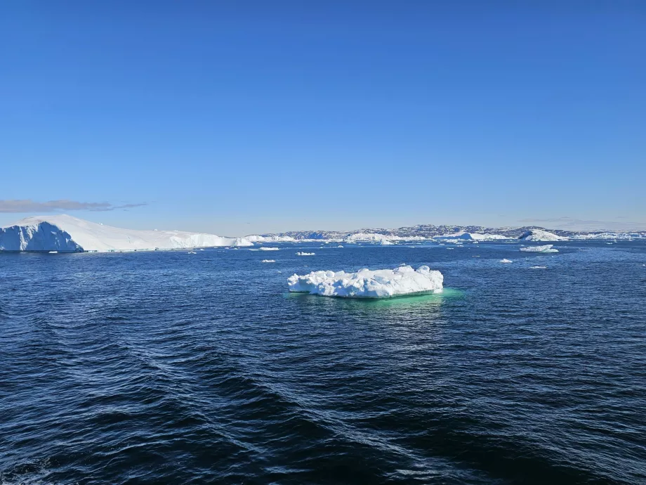 Vue du pont autour d'Ilulissat