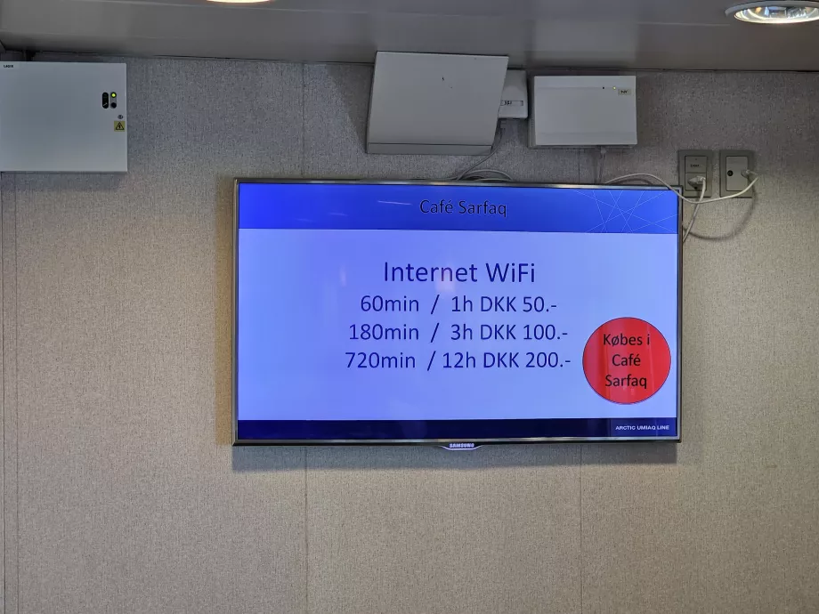 Prix du Wi-Fi