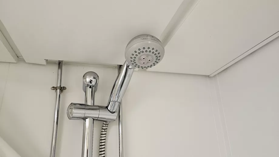 Détail de la douche