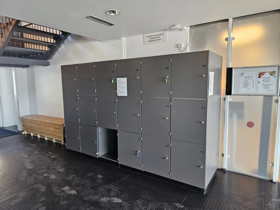 Casiers pour le stockage des bagages