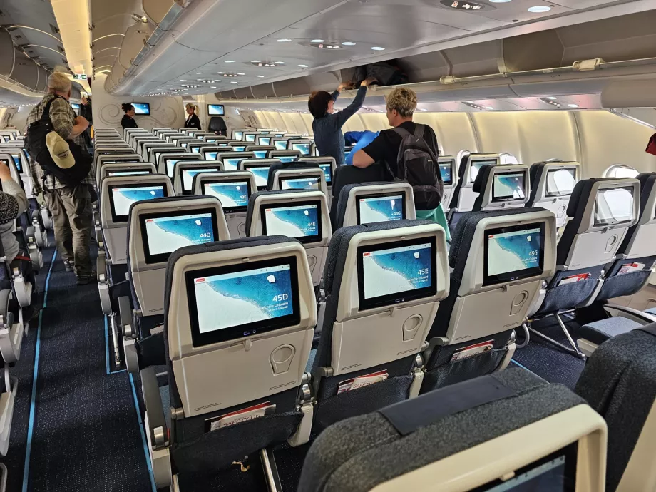 Classe économique, Airbus A330-800